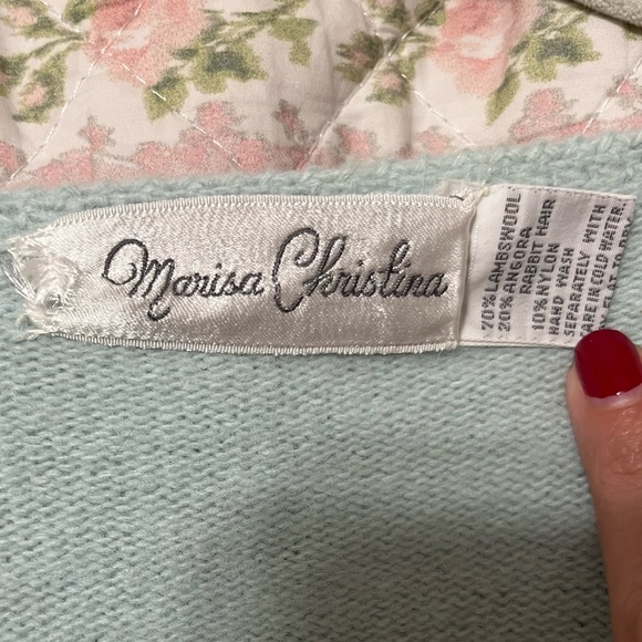 Marisa Christina vintage bow sweater - Picture 2 of 2